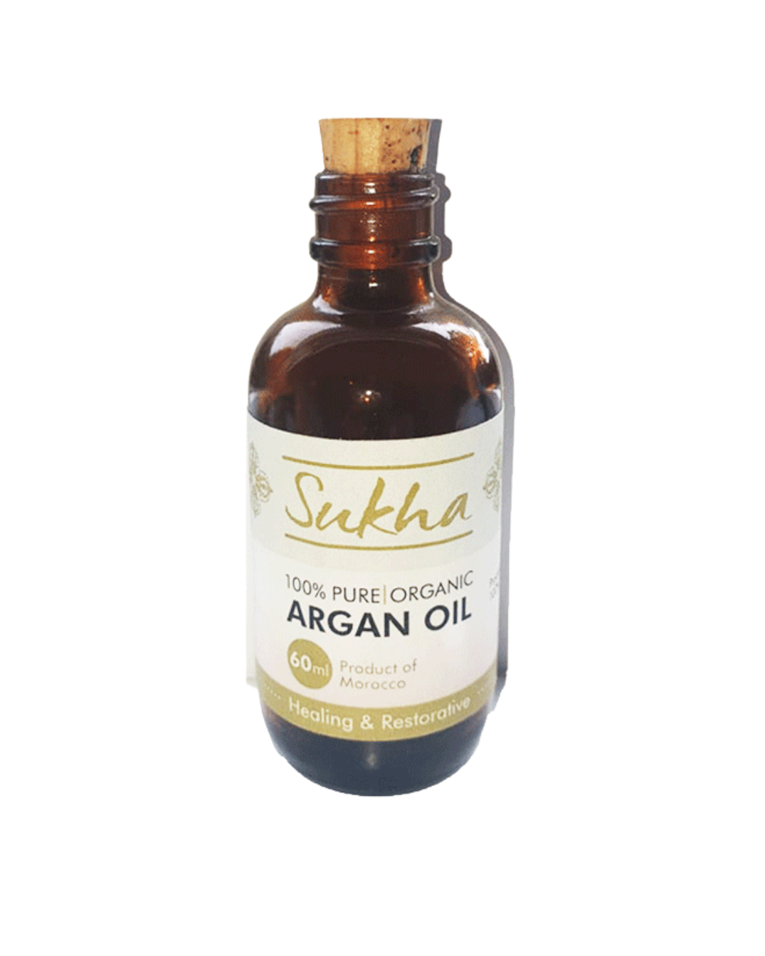 Sukha pure organic 100 % argan oil 60 ml Suhka Hairdressing Christchurch product range